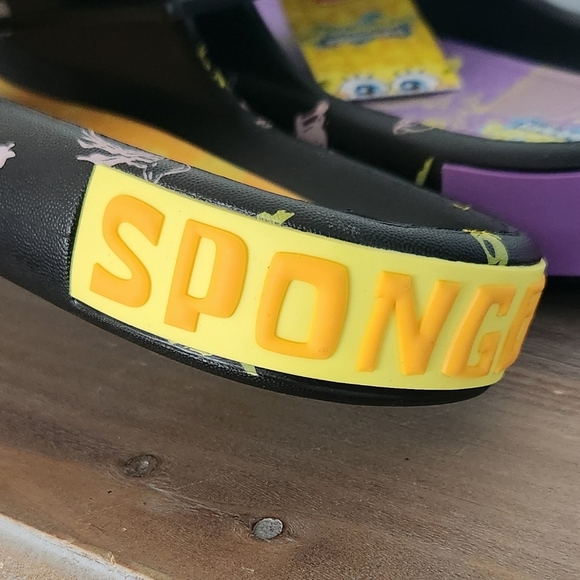 🩴 SpongeBob SquarePants Slide Sandals – Men's Size 10 NWT Fun Patrick Star NEW - Picture 14 of 16